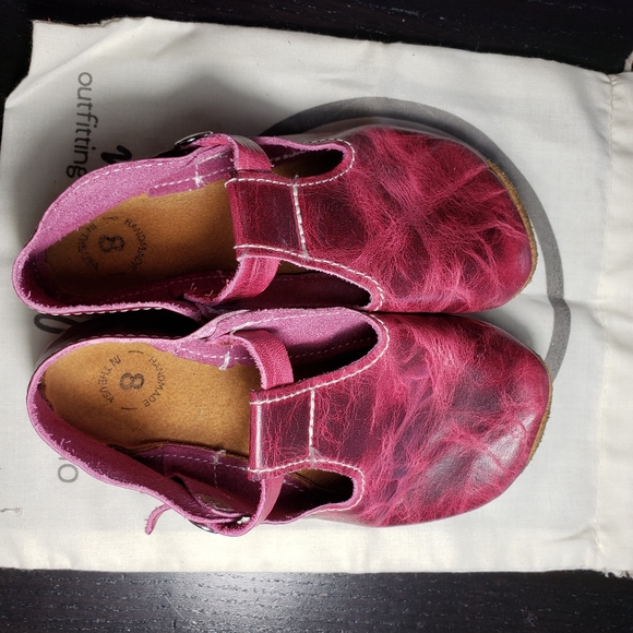 Mon Petit Shoes Size: 8 Color: Merlot - Picture 1 of 4